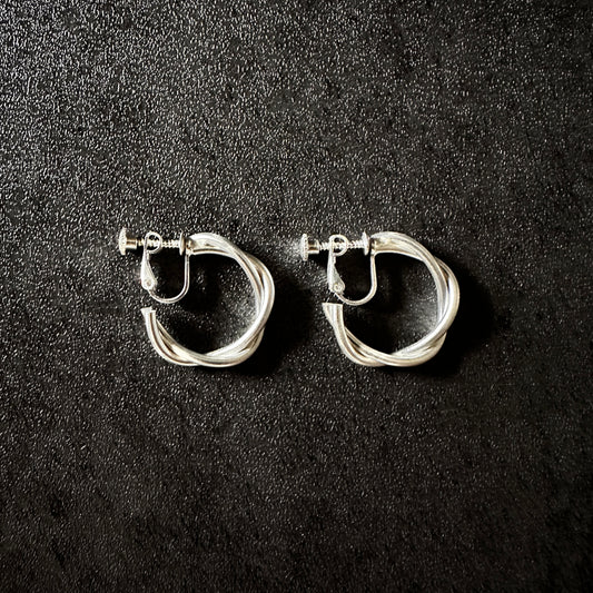 316L twist earring sv