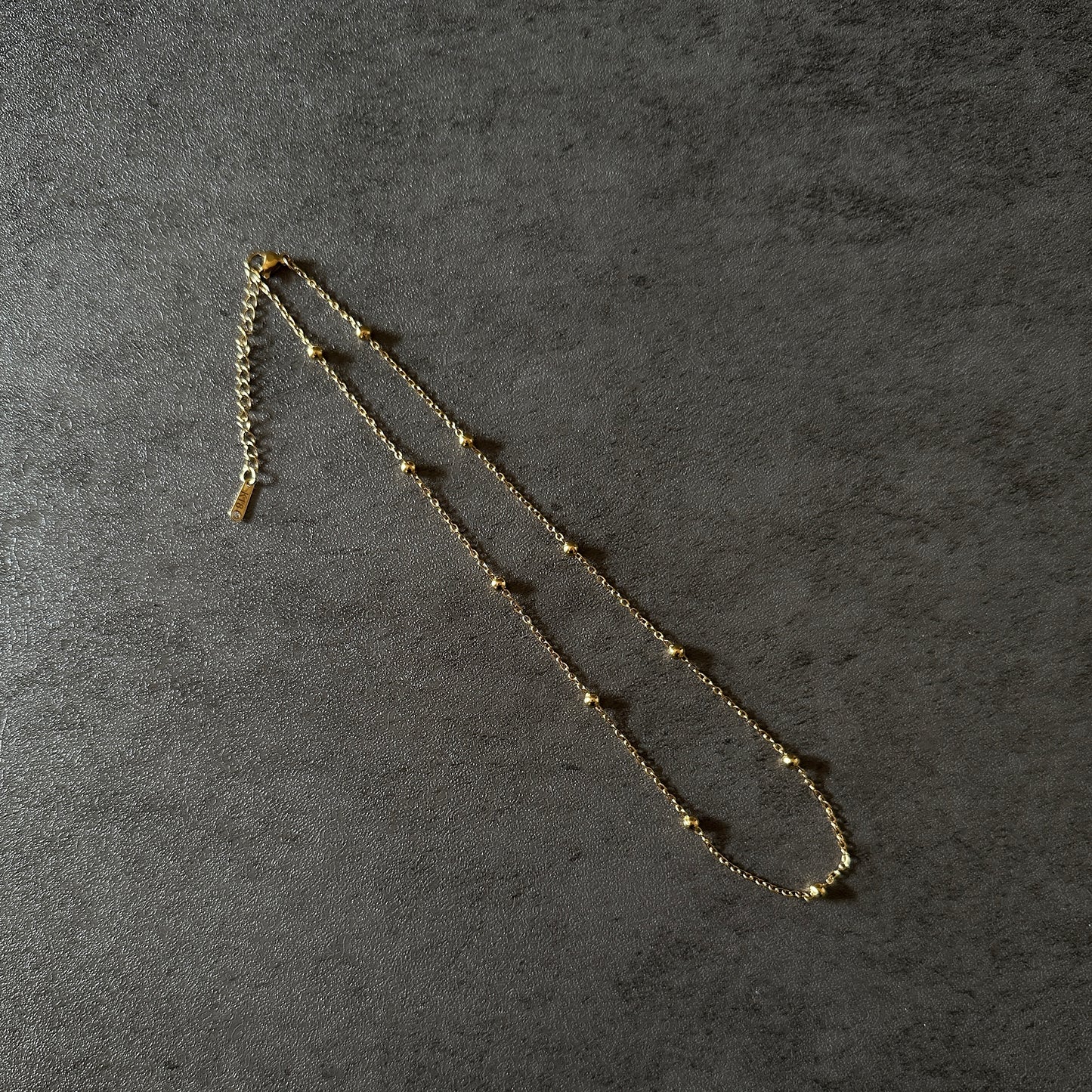 316L dot chain necklace